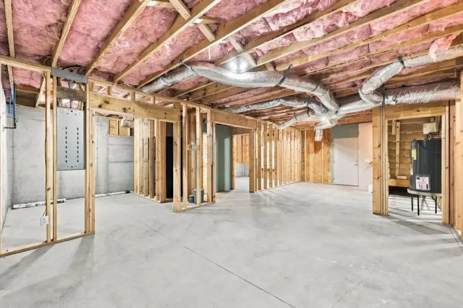 In-progress construction of a new home in , Lula, GA (Image 47).