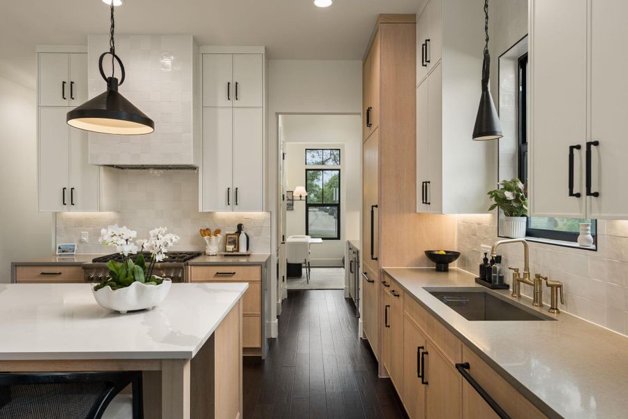 Furnished interior view inside a new home in , Austin (Image 5).