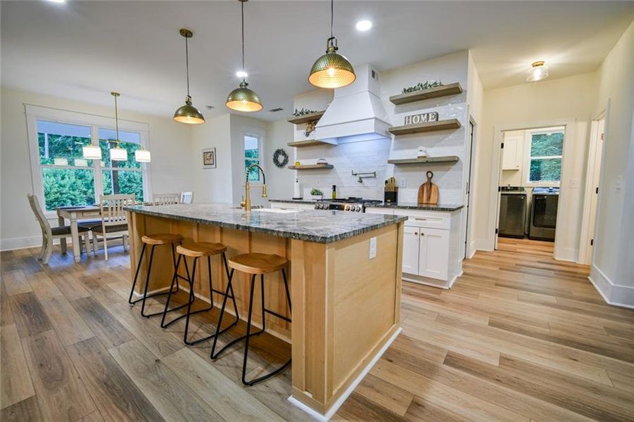 Furnished interior view inside a new home in , Monticello (Image 7).