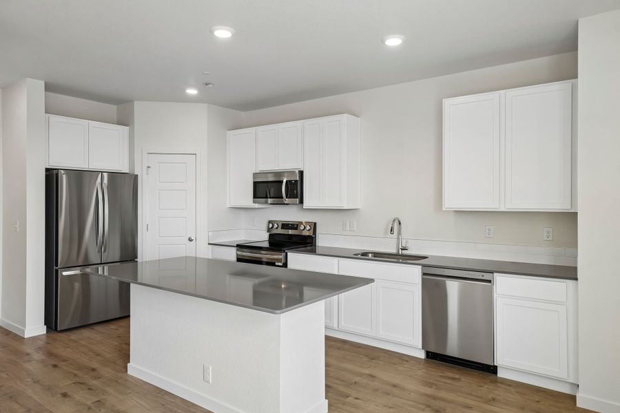 Furnished interior view inside a new home in Liberty Draw, Evans (Image 13).