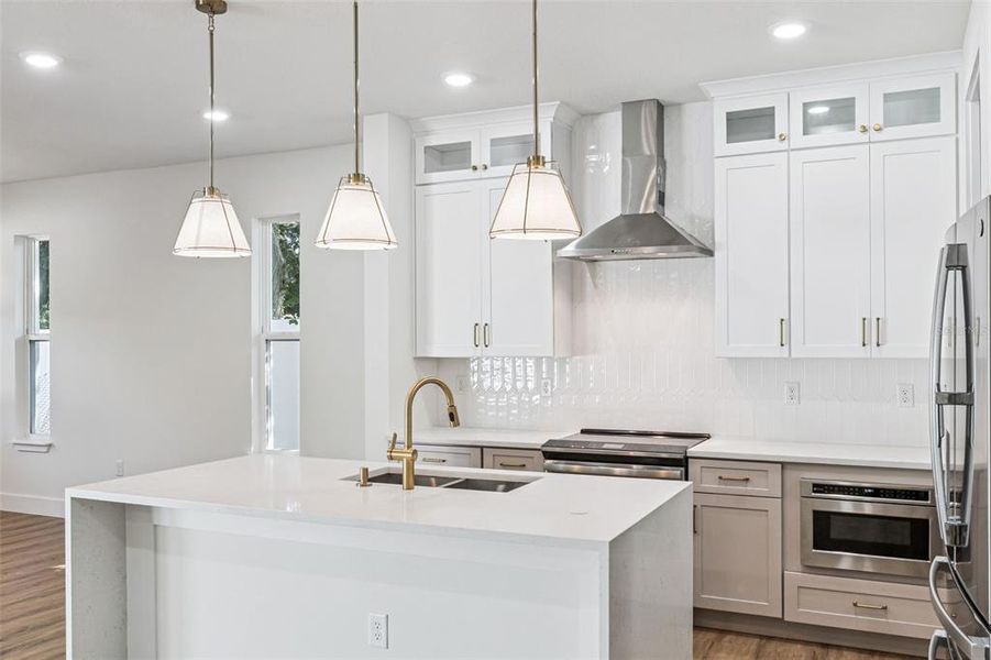 Close-up of interior finishes inside a home in , Belle Isle (Image 10).