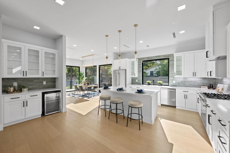 Furnished interior view inside a new home in , Austin (Image 14). Furnished interior view inside a new home in , Austin (Image 14).