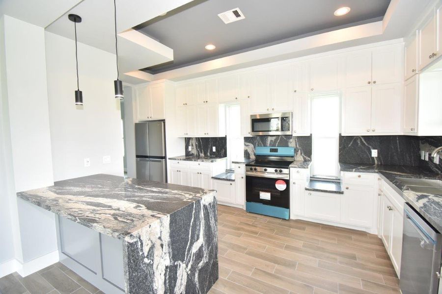 Furnished interior view inside a new home in , Galveston (Image 12). Furnished interior view inside a new home in , Galveston (Image 12).