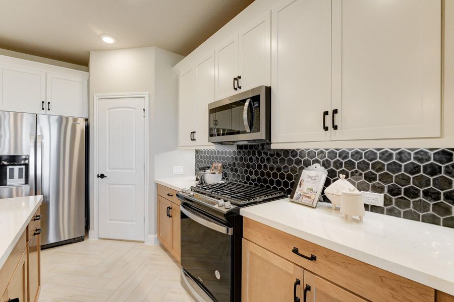 Furnished interior view inside a new home in Bridgeland: Signature Collection, Cypress (Image 8).