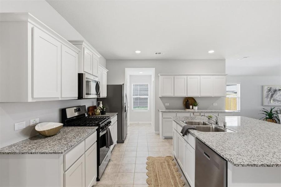 Furnished interior view inside a new home in Cresson Estates, Cresson (Image 7). Furnished interior view inside a new home in Cresson Estates, Cresson (Image 7).