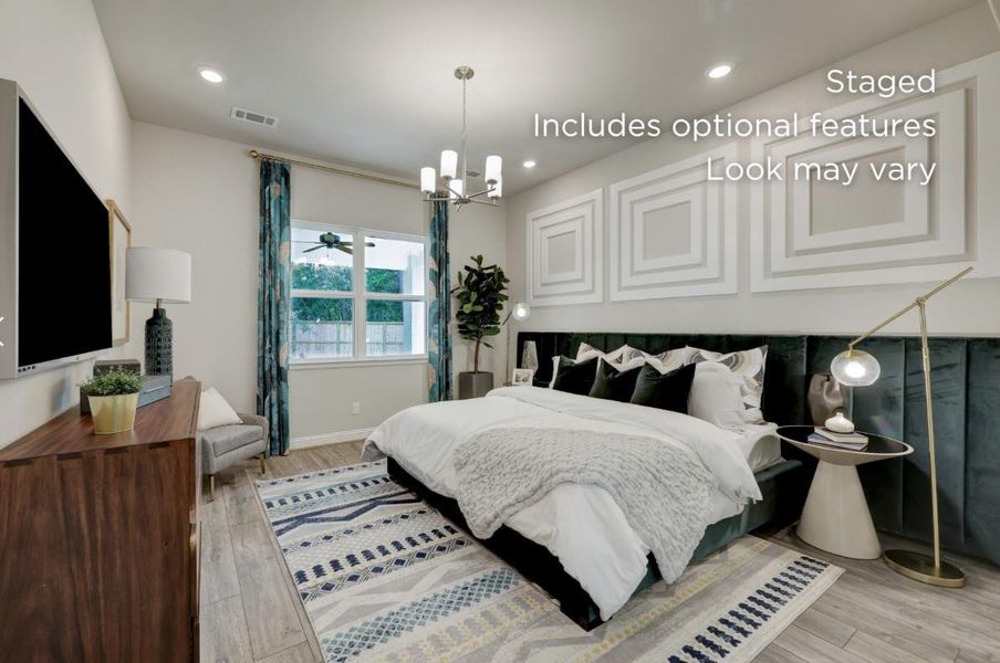 Furnished interior view inside a new home in Woodhavyn 40', Magnolia (Image 3).