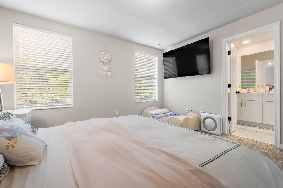 Furnished interior view inside a new home in Enclave at Mangonia Park, West Palm Beach (Image 15).