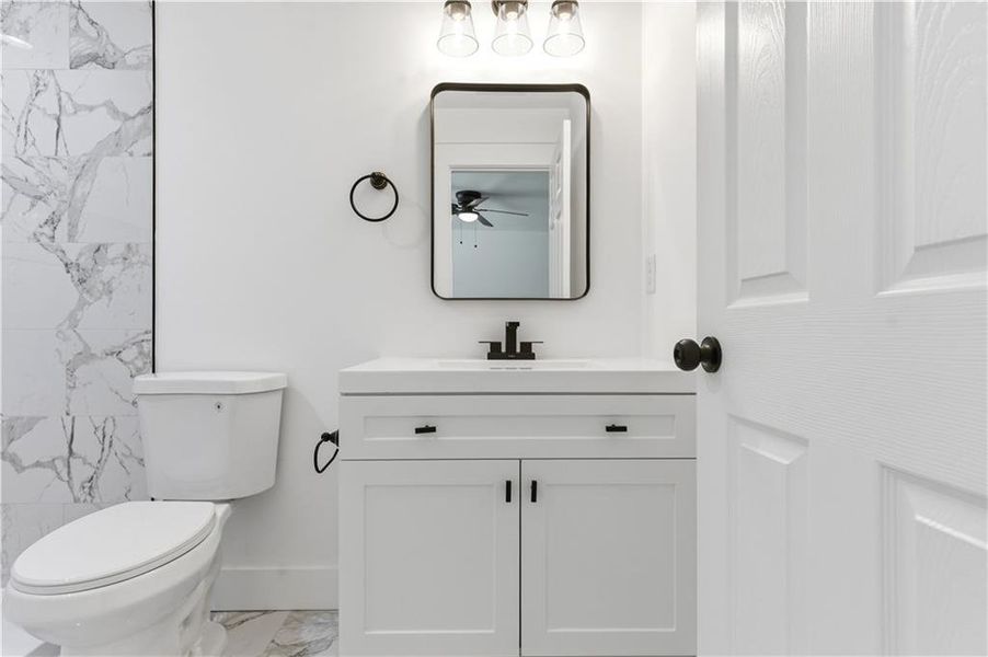 Furnished interior view inside a new home in , Marietta (Image 12).