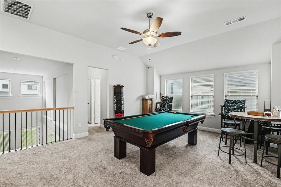 Furnished interior view inside a new home in Pecan Square, Justin (Image 29).