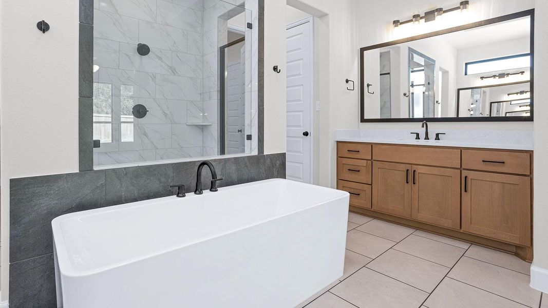 Furnished interior view inside a new home in Kresston, Montgomery (Image 7).