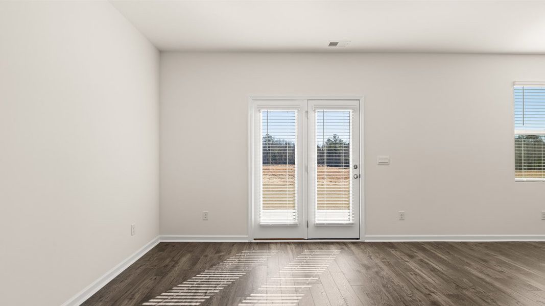 Representative unfurnished interior of a home built from the Aisle by D.R. Horton in Shoal Creek, Hampton (Image 9).