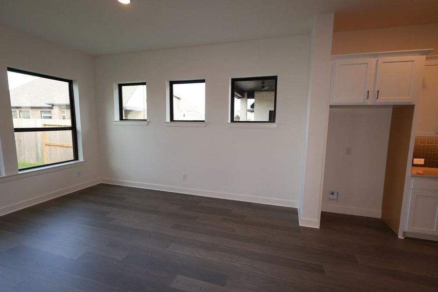 Spacious, unfurnished interior of a new home in Riceland 60’ Homesites, Mont Belvieu (Image 26). Spacious, unfurnished interior of a new home in Riceland 60’ Homesites, Mont Belvieu (Image 26).