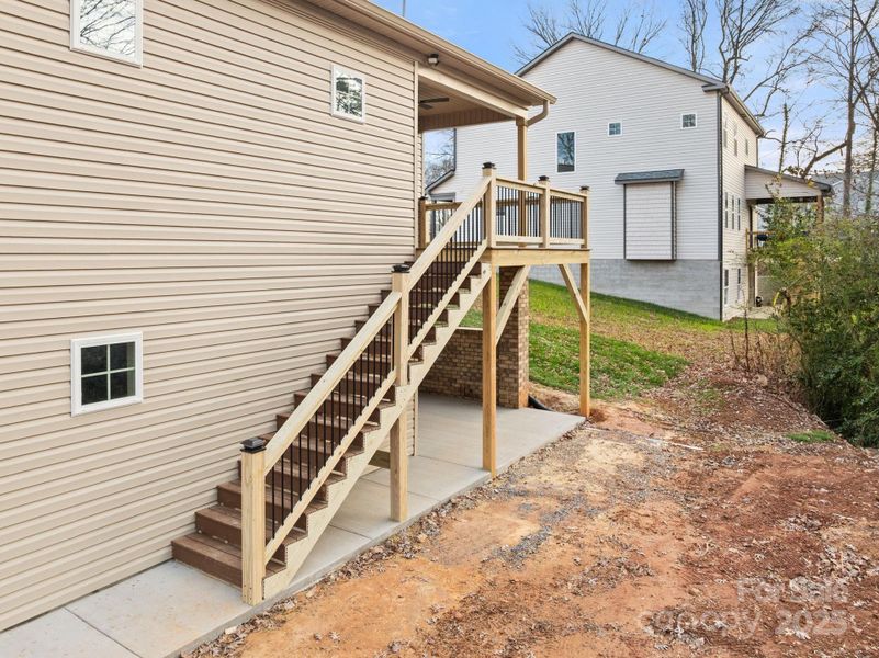 Exterior details and patio area of a home in , Winston-Salem (Image 30). Exterior details and patio area of a home in , Winston-Salem (Image 30).