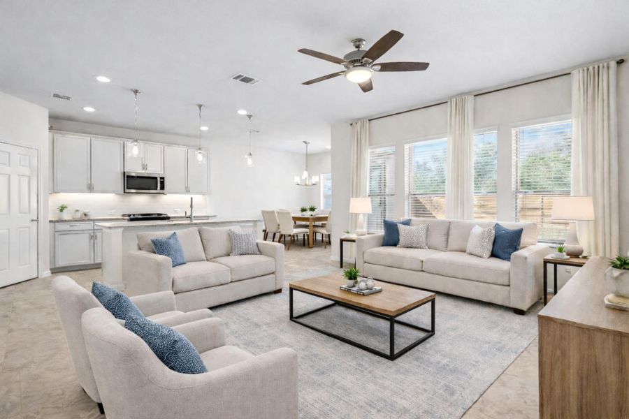 This photo is virtually staged