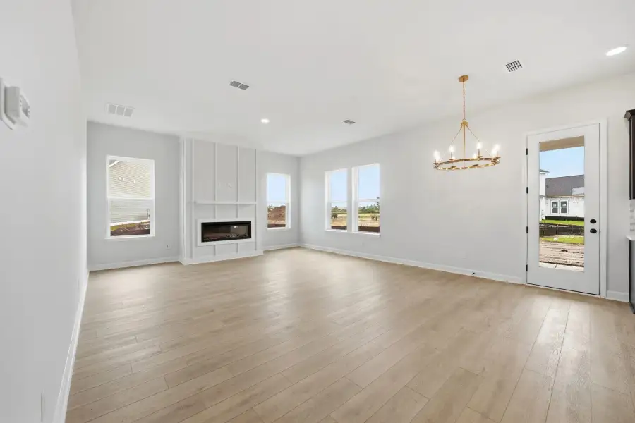 Sample Family Room photo. Actual structural options and design finishes of home may vary.