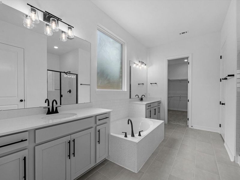 Furnished interior view inside a new home in Wildrye, Waller (Image 8).