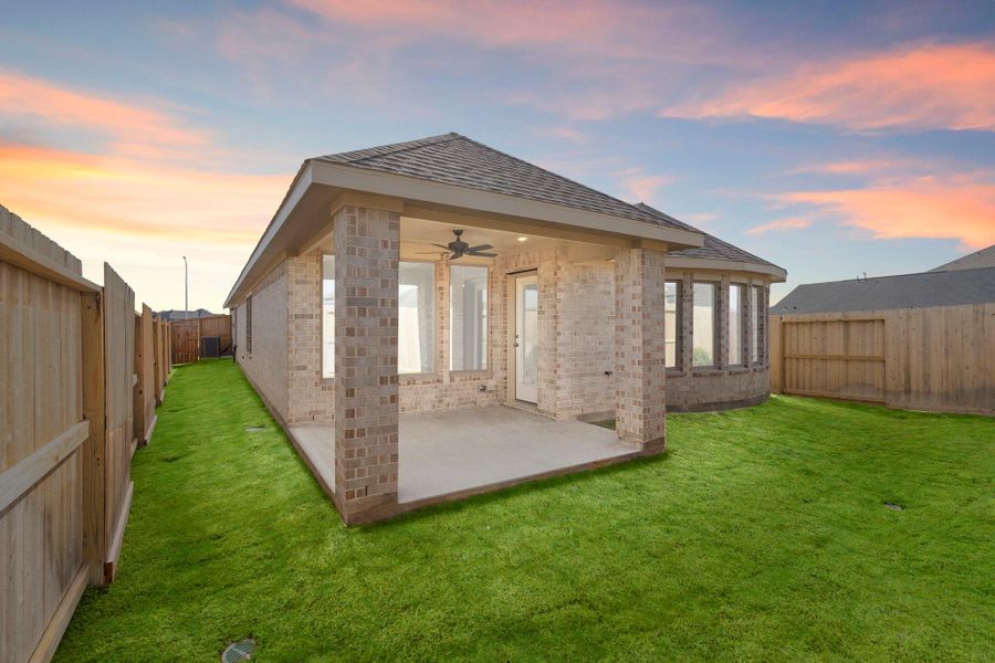Exterior details and patio area of a home in Jubilee, Hockley (Image 4). Exterior details and patio area of a home in Jubilee, Hockley (Image 4).