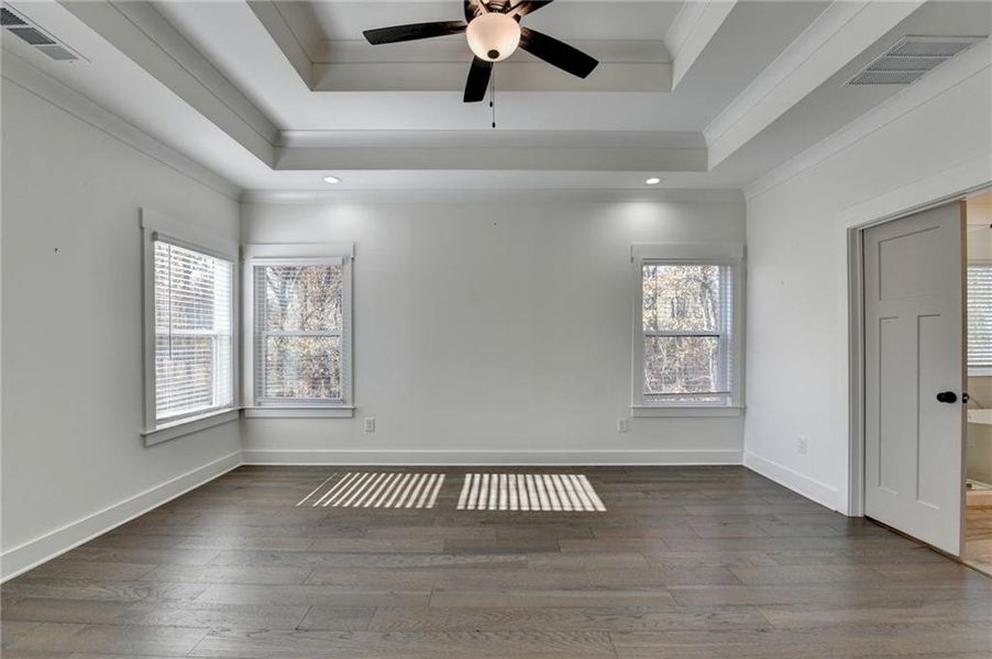 Spacious, unfurnished interior of a new home in , Buford (Image 68).