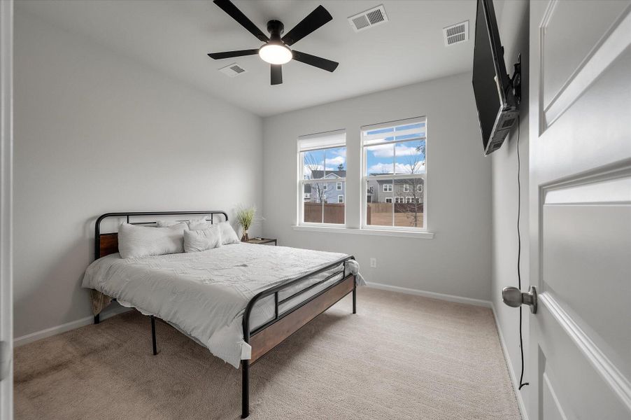 Furnished interior view inside a new home in Limehouse Village: Arbor Series, Summerville (Image 25). Furnished interior view inside a new home in Limehouse Village: Arbor Series, Summerville (Image 25).
