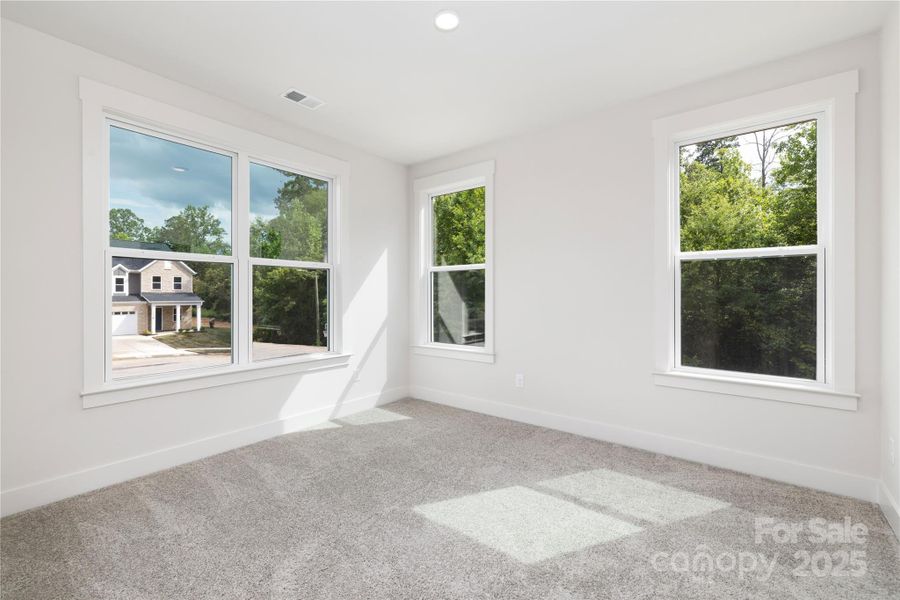 Spacious, unfurnished interior of a new home in , Hickory (Image 17).