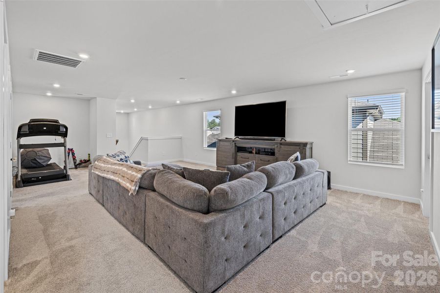 Furnished interior view inside a new home in , York (Image 30).