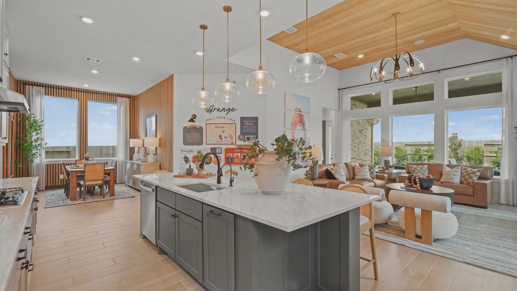 Furnished interior view inside a new home in Grange, Katy (Image 18).