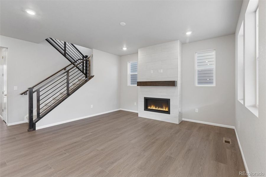 Spacious, unfurnished interior of a new home in The Manors Collection at Golden Overlook, Golden (Image 44).