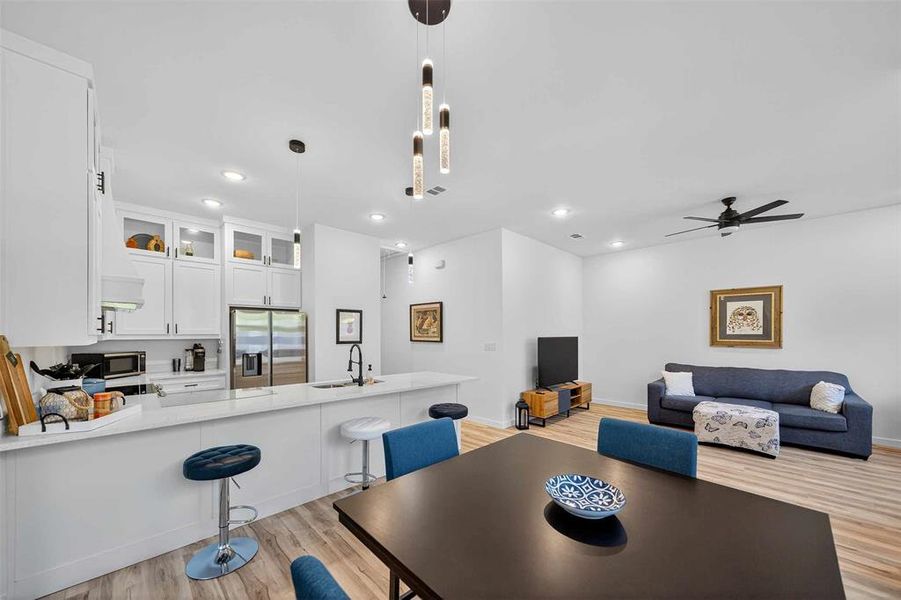 Furnished interior view inside a new home in , Payne Springs (Image 24). Furnished interior view inside a new home in , Payne Springs (Image 24).