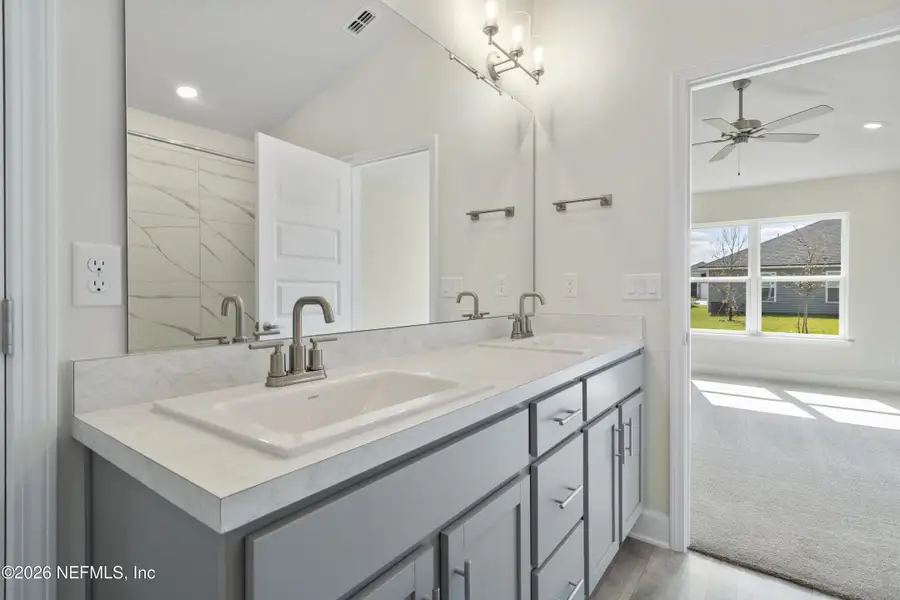 Furnished interior view inside a new home in , Jacksonville (Image 6).