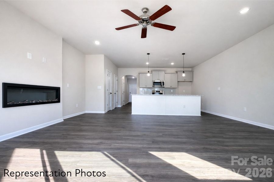 Spacious, unfurnished interior of a new home in , Charlotte (Image 15).