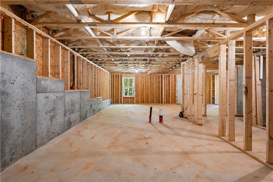 In-progress construction of a new home in , Newnan, GA (Image 49).