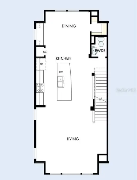 2D floor plan layout of this home in Towns at Union, St. Petersburg, FL (Image 5). 2D floor plan layout of this home in Towns at Union, St. Petersburg, FL (Image 5).