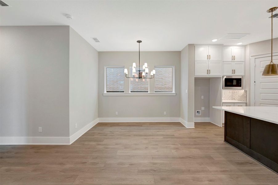 Spacious, unfurnished interior of a new home in Easthaven at Bridgeland Central - Horizon Collection, Cypress (Image 10).