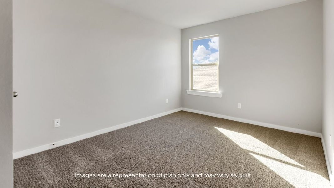 Spacious, unfurnished interior of a new home in Viridian, Lubbock (Image 22).