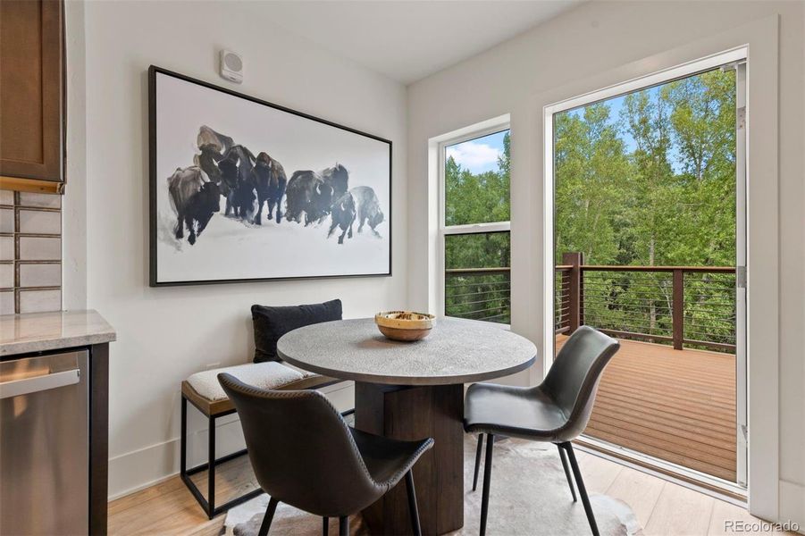 Furnished interior view inside a new home in , Silverthorne (Image 21).