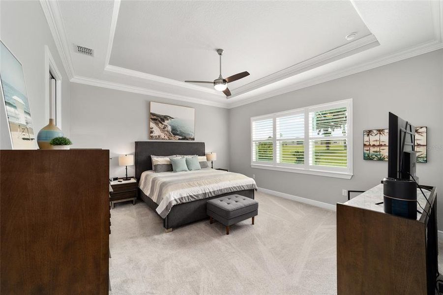 Furnished interior view inside a new home in , Ocala (Image 39).