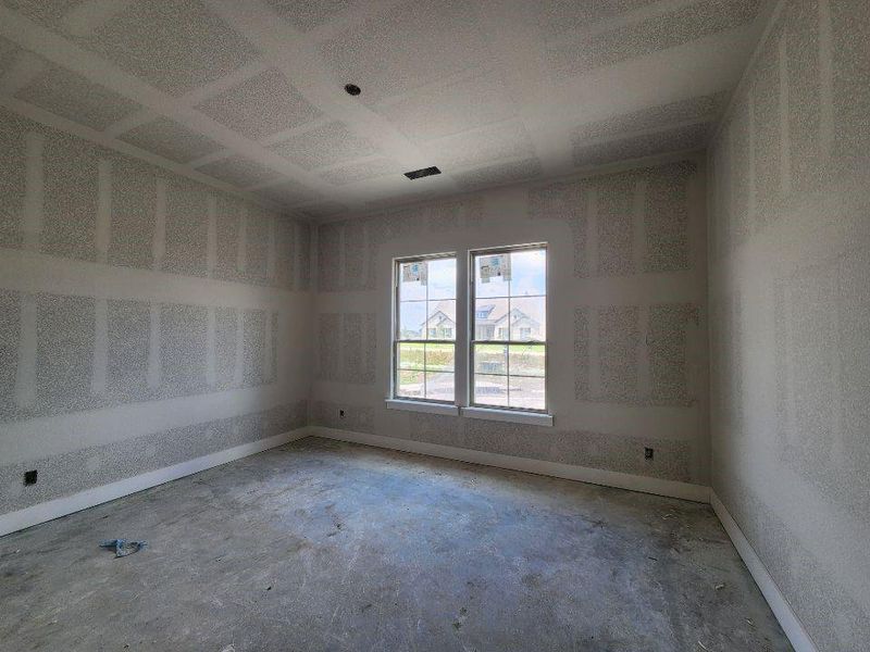 In-progress construction of a new home in Rocky Top, Krum, TX (Image 4).