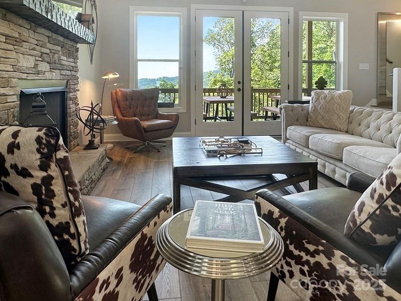 Furnished interior view inside a new home in , Bryson City (Image 14).