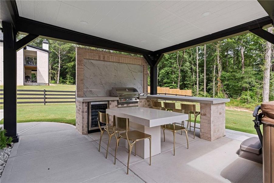 Furnished interior view inside a new home in , Lawrenceville (Image 55).