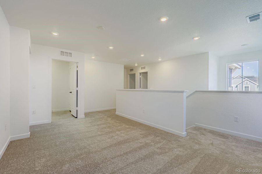 Spacious, unfurnished interior of a new home in Parterre: Paired Homes, Thornton (Image 9). Spacious, unfurnished interior of a new home in Parterre: Paired Homes, Thornton (Image 9).