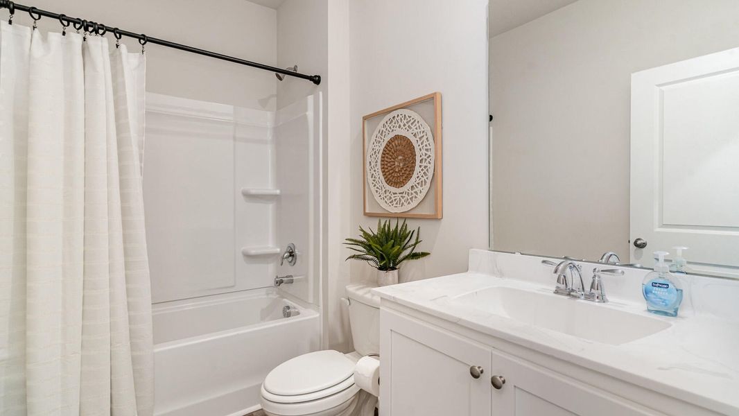 Furnished interior view inside a new home in Sheep Island, Summerville (Image 32).