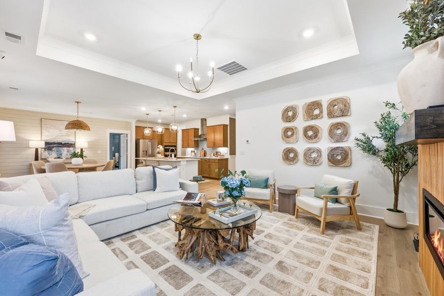 Furnished interior view inside a new home in Westwood Reserve, Conway (Image 7).