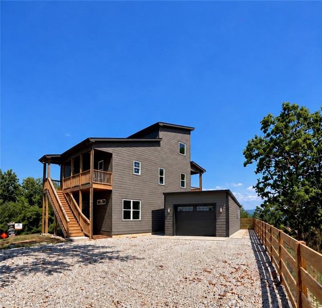 Exterior details and patio area of a home in , Ranger (Image 35).
