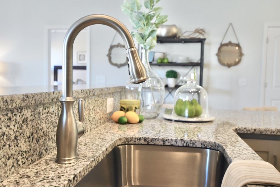 Representative interior finishes for a home built from the Isla by Stevens Fine Homes in Parkwood Estates, Leland (Image 21).