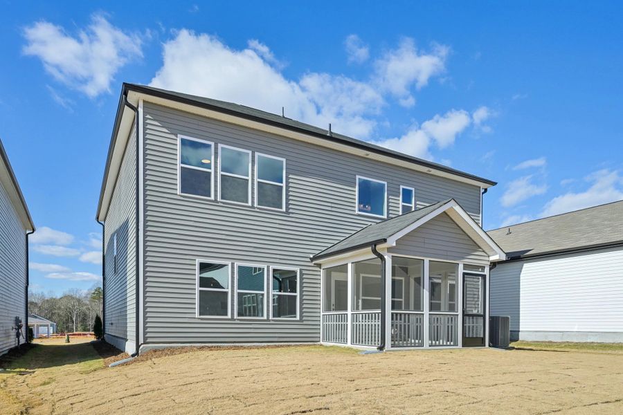 Exterior  - Earthy textures and warm tones feel rooted in place.