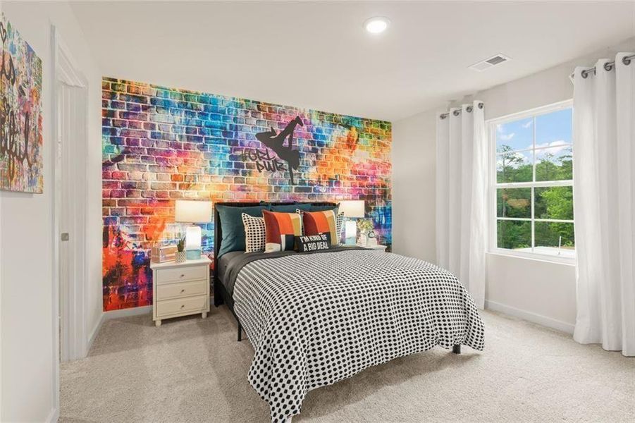 Furnished interior view inside a new home in Hawthorne Reserve, Dallas (Image 16).