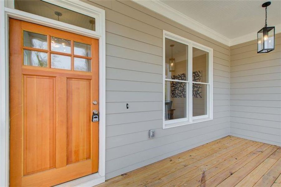 Exterior details and patio area of a home in , Atlanta (Image 21).