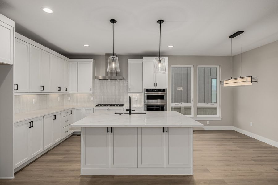 Furnished interior view inside a new home in West Grange, Longmont (Image 11).