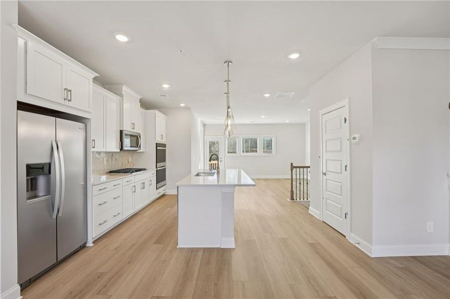 Furnished interior view inside a new home in Hemingway - Highland Series, Cumming (Image 13).