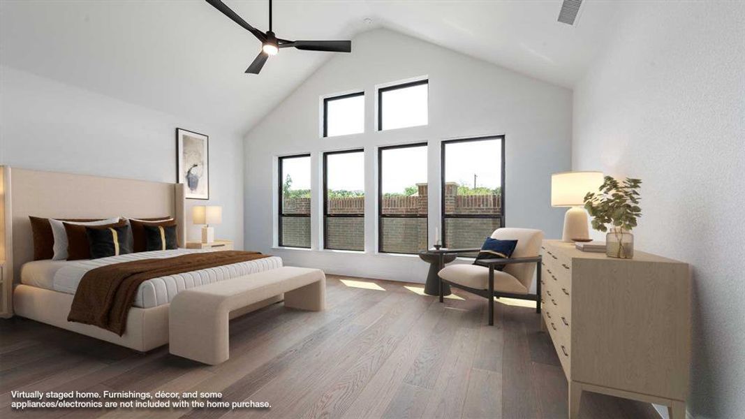 Furnished interior view inside a new home in Adkins Park 70', Hurst (Image 6).